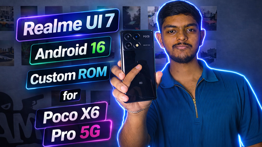 Realme UI 7 for Poco X6 Pro 5G